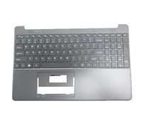 RTDPART Repose-Poignets Gris pour Ordinateur Portable pour Gateway GWTN156-7GR et GWTN156-9GR, Coque supérieure en C, sans pavé Tactile