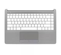 RTDPART Repose-Poignets pour Ordinateur Portable pour HP 240 G8 240 G9 245 G8 245 G9 no Carte du pavé Tactile sans Clavier Argent Nouveau