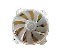 RTDPART Ventilateur de Refroidissement pour Cooler Master MF200R RGB Blanc DF2003012SELN DC12V 0.30A 800RPM Nouveau