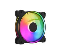 RTDPART Ventilateur de Refroidissement pour Cooler Master MFL-B2DN-21NP2-R2 MF120 Halo ARGB DC12V 12CM Noir 3PIN-ARGB 4PIN-PWM Nouveau