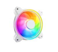 RTDPART Ventilateur de Refroidissement pour Cooler Master MFL-B2DN-21NP2-R2 MF120 Halo V2 ARGB DC12V 12CM Blanc 3PIN-ARGB 4PIN-PWM Nouveau