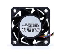 RTDPART Ventilateur de Refroidissement pour Delta TAA0412CD-F00 40 * 40 * 20MM DC12V 0.60A 4 Fils (Neuf)