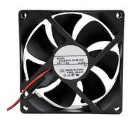 RTDPART Ventilateur de Refroidissement pour NMB 09225VA-24M-CA 90 x 90 x 25 mm, 24 V CC, 0,23 A, 2 Lignes, Neuf