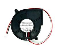 RTDPART Ventilateur de Refroidissement pour NMB-Mat BG0703-B042-00L 75 x 75 x 30 mm, 24 V CC, 0,16 A 3 Lignes Nouvelles