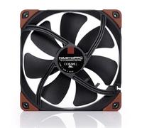 RTDPART Ventilateur de Refroidissement pour Noctua NF-A14 industrialPPC-3000 PWM DC12V 0,55A 6,6W 3000 TR/Min 140 * 140 * 25 mm 4 Broches Neuf