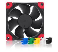 RTDPART Ventilateur de Refroidissement pour Noctua NF-A8 PWM chromax.Black.Swap DC12V 0.08A 0.96W 2200RPM 80 * 80 * 25mm 4Pin Neuf