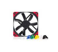RTDPART Ventilateur de Refroidissement pour Noctua NF-S12A PWM chromax.Black.Swap DC12V 1.44W 0.12A 120 * 120 * 25mm 4Pin Neuf