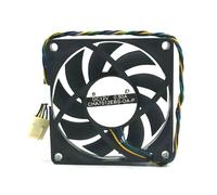 RTDPART Ventilateur de Refroidissement pour SUPERRED CHA7012EBS-OA-P DC12V 0.50A 4 Broches 4 Fils