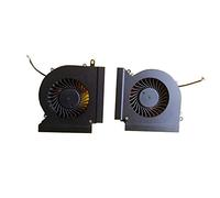RTDPART Ventilateur d'ordinateur Portable 4Pin CPU GPU pour MSI GT76 Titan 9SF 9SF 9SF 10SF 10SFS 10SFS 10SGS MS-17H1