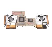 RTDPART Ventilateur du processeur d'ordinateur Portable et dissipateur de Chaleur pour Lenovo Legion 5 Pro-16ith6H 5H40S20374 5H40S20375 5H40S20376 Module Thermique 82JD Nouveau