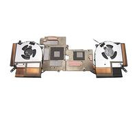 RTDPART Ventilateur et dissipateur Thermique pour Ordinateur Portable pour Lenovo Thinkpad Legion 5 Pro-16ACH6 5H40S20355 5H40S20356 5H40S20357 Module Thermique 82JS Nouveau