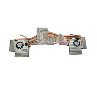 RTDPART Ventilateur GPU CPU à Ordinateur Portable et Atelier de Chaleur pour MSI GE75 MS-17E1 MS-17E2 E322500384A0 PAAD06015SL N417 E330800712MC200 PAAD06015SL N414 E330401320MC200 0,55A 5VDC Nouveau