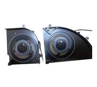 RTDPART Ventilateur pour Ordinateur Portable CPU GPU pour MSI pour Delta 15 BS5405HS-U5N BS5405HS-U5P pour Delta 15 A5EFK MS-15CK BS5405HS U5N U5P