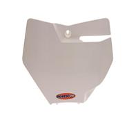 Race Tech Plaque numéro frontale blanc KTM
