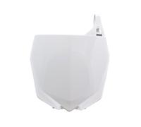 Rtech Yamaha Yz/yz F 2010-2016 Front Plate Blanc