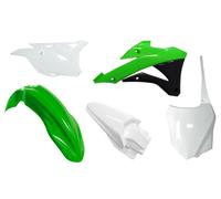 Rtech Plastikkit S'adapte À Kawasaki KX 85 Ab14 Vert/Noir/Blanc