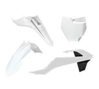 Rtech Plastikkit S'adapte À KTM SX 65 16-23 GasGas MC 65 21-23 Blanc