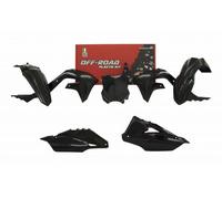 Rtech Kawasaki Kx 450 F 2019 R-kitkxf-nr0-599 Plastics Kit Noir