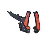 RTECH Protection Chassis Noir-Orange KTM EXC 350 2024