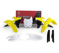 RTECH Set Plastique Couleur Original Suzuki Rmz 450 2018-2024