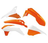 RTECH Set Plastique K Orange KTM Excf 200