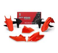 RTECH Set Plastique Orange-Noir KTM Sx-f EXC 500