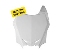 RTECH Tabellier Avant Porte-Numéro Blanc Suzuki RMZ 250 2010-2018