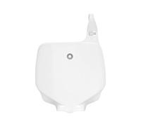 RTECH Tableau Avant Porte-Nombre Blanc Kawasaki KX 85 2001-2013