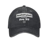 RTEFDVB Retro O-Oasis Live '25 Tour Heaton Park Casquettes de Baseball pour Hommes en détresse lavé Snapback Cap Outdoor Summer Casquettes réglables Chapeau
