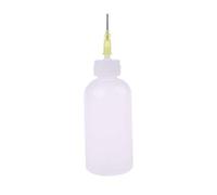 Rtengtunn Bouteille Liquide Claire de 1 pièce 50 ML pour pâte de Flux de Soudure de colophane avec 1 Aiguille