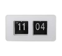 Rtengtunn Retro Auto Flip Clock Nombre Horloge Murale de Bureau Moderne élégant