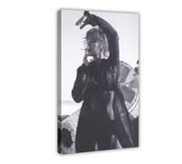 RTFDS Mylene Farmer Poster Art Couverture sur toile Poster Décoration murale Peinture pour salon, chambre à coucher, style cadre, 20 x 30 cm