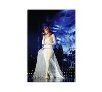RTFDS Mylene Farmer Poster sur toile pour décoration murale de salon, chambre à coucher, style sans cadre, 30 x 45 cm