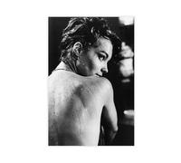 RTFDS Poster sur toile avec actrices autrichiennes Romy Schneider - Décoration pour chambre à coucher, bureau, chambre - Sans cadre - 40 x 60 cm