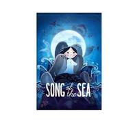RTFDS Poster sur toile de l'anime « Song of The Sea » - Décoration pour chambre à coucher, bureau, chambre - Cadeau - Sans cadre - 30 x 45 cm