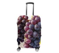 RTFGHJS Housse de bagage élastique pour valise de voyage, anti-rayures, lavable, convient aux bagages de 48,3 à 81,3 cm, blanc, M