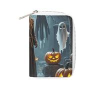 RTFGHJS Porte-cartes en cuir synthétique vert pastèque - Organiseur de cartes de crédit fin et durable pour homme et femme, Faucheuse, 16x11.5cm