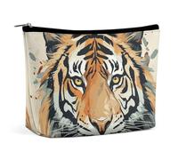 RTFNGLS Year of The Tiger Face Portable Voyage Toiletries Makeup Bag Bathroom Storage Bag Makeup Bag Portable Makeup Bag Large Capacity Travel Makeup Bag Organize, Style, One Size, Style :, Taille