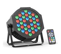Rtktoup 36 LED Par Lights, Lumières de Scène RGB, Lumières Disco DMX avec Télécommande, Projecteurs à Effets avec Contrôle Activé Par le Son, Pour Bars Mariage Fêtes d'anniversaire Halloween Noël