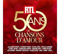 RTL 50 ans de chansons d'amour Édition Limitée Coffret CD