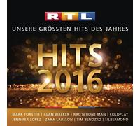 RTL HITS 2016 +Mark Forster,Alan Walker,Coldplay,Jennifer Lopez 2 CD NEUF