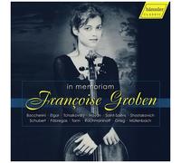 In Memoriam Françoise Groben/Oeuvres pour Violoncelle
