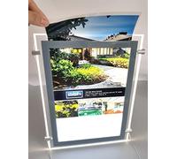 RTL50E : Films rétroéclairés translucides pour photocopieurs laser ou imprimantes à jet d'encre, feuilles de papier rétroéclairées pour caissons lumineux LED (A4 x 50 feuilles)