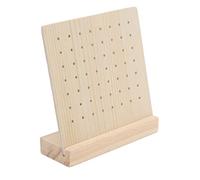 RTLR Présentoir à boucles d'oreilles en bois, base épaisse. L'affichage des boucles d'oreilles est souvent utilisé pour les boucles d'oreilles 28 paires