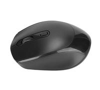 RTLR Souris sans Fil, Souris Mécanique sans Fil Rechargeable 2.4G, Transmission Stable, DPI Réglable à 3 Niveaux pour Ordinateur de Bureau et Ordinateur Portable (Le Noir)