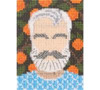 RTO Kit de broderie au point de croix "Les gens sont si différents V", motif à compter, 6x8,5cm