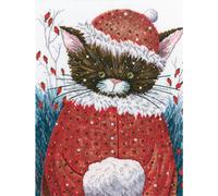 RTO Kit de point de croix "Chats. Le chant des oiseaux m'inspire", modèle à compter, 23x29cm