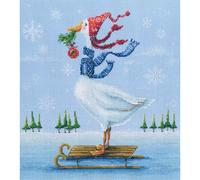 RTO kit point de croix compté "Sur la glace", 24,5x27cm