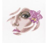 RTO Tropical Orchidée Point de Croix compté kit-8.75-inch x 7 14 Fils