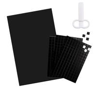 RtottiM Aimants Autocollants Puissant,Plaque Aimantée Adhésive,Plaques Magnétiques,Plaquettes Magnétique,Feuille Magnétique Adhésive pour Bureau,École,Photos,Cartes Postales,Posters-1x1cm-450 pièces